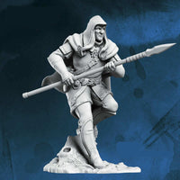 FLM28067 Liammeris Elf Ranger Figure Kit 28mm Heroic Scale Miniature Unpainted
