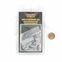 FLM28070 Arbazd Two Axes Dwarven Warrior Figure Kit 28mm Heroic Scale Miniature Unpainted