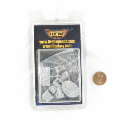 FLM28076 Usher Dwarven Assassin Figure Kit 28mm Heroic Scale Miniature Unpainted