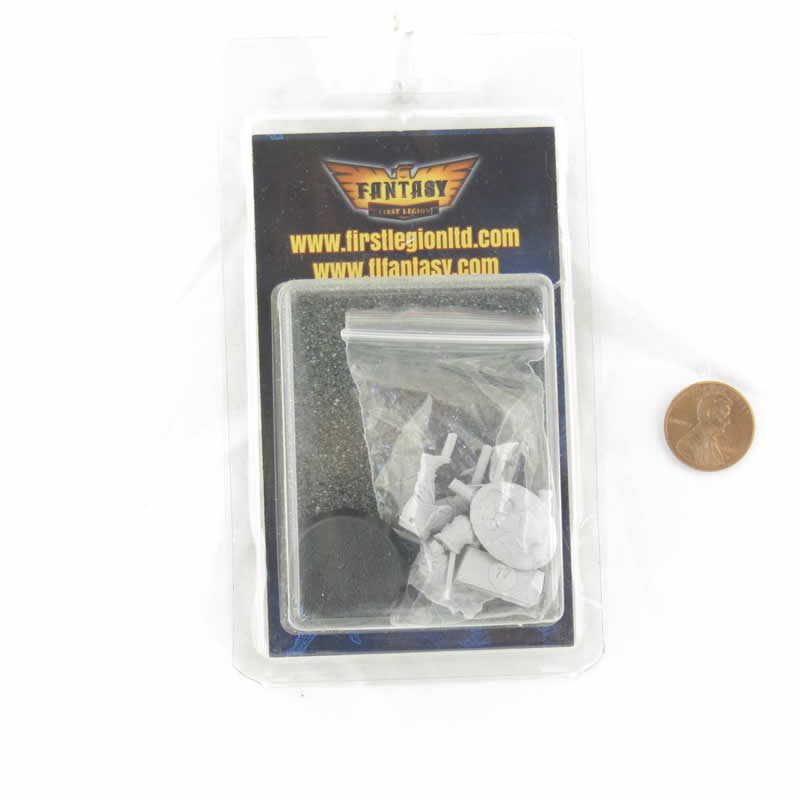 FLM28077 Dwarven Huntress Figure Kit 28mm Heroic Scale Miniature Unpainted