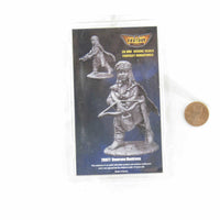 FLM28077 Dwarven Huntress Figure Kit 28mm Heroic Scale Miniature Unpainted