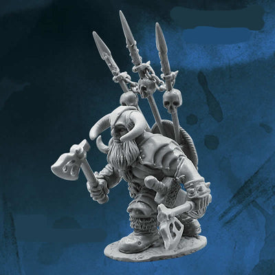 FLM28078 Burke Carp Orc Slayer Figure Kit 28mm Heroic Scale Miniature Unpainted