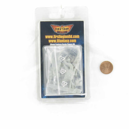 FLM28081 Indormitas Wraith Cursed Saint Figure Kit 28mm Heroic Scale Miniature Unpainted