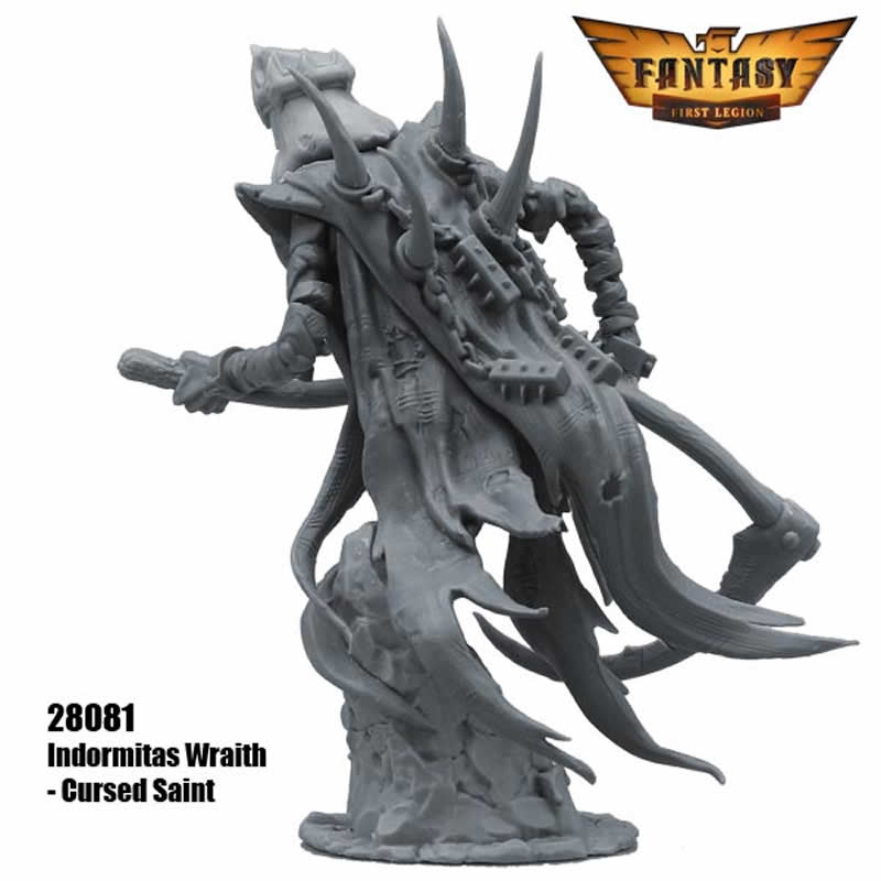 FLM28081 Indormitas Wraith Cursed Saint Figure Kit 28mm Heroic Scale Miniature Unpainted