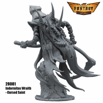 FLM28081 Indormitas Wraith Cursed Saint Figure Kit 28mm Heroic Scale Miniature Unpainted