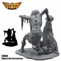 FLM28084 Wight of the Cursed Grave Figure Kit 28mm Heroic Scale Miniature Unpainted