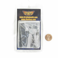 FLM28092 Herbal Healer with Bookcase Figure Kit 28mm Heroic Scale Miniature Unpainted