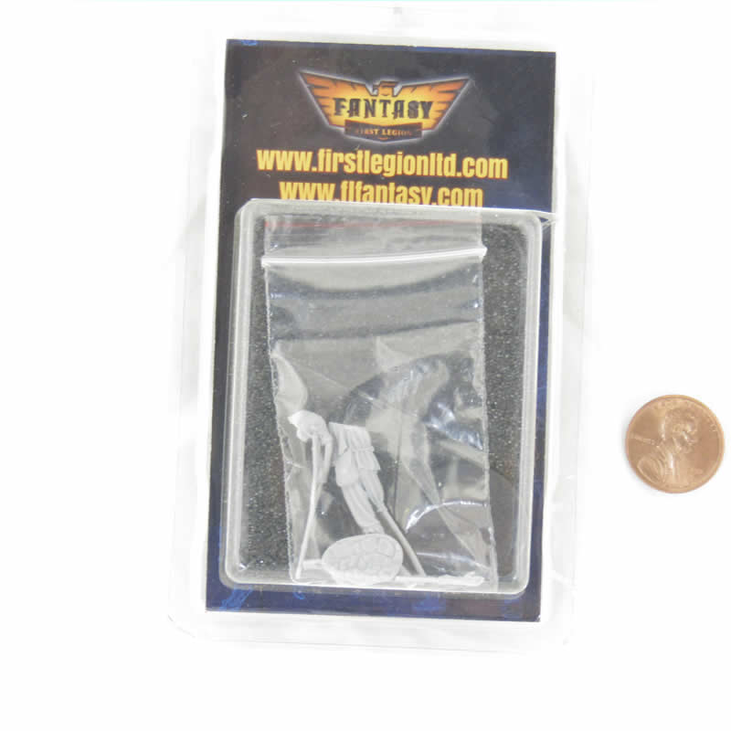 FLM28097 Old Beggar Figure Kit 28mm Heroic Scale Miniature Unpainted