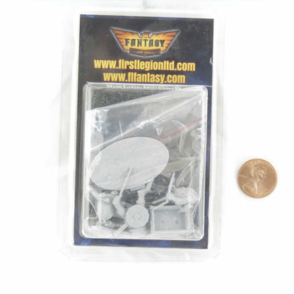 FLM28101 Craftsman With Woodcart Figure Kit 28mm Heroic Scale Miniature Unpainted