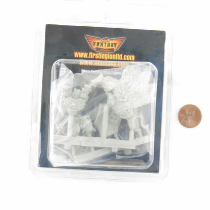 FLM28105 Orc Leader Crog Steel Jaw Figure Kit 28mm Heroic Scale Miniature Unpainted