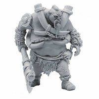 FLM28112 Ogre Mogg Bonebreaker Figure Kit 28mm Heroic Scale Miniature Unpainted