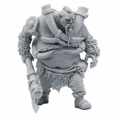 FLM28112 Ogre Mogg Bonebreaker Figure Kit 28mm Heroic Scale Miniature Unpainted
