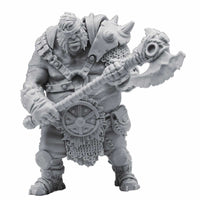 FLM28114 Khe Ogre Mercenary Figure Kit 28mm Heroic Scale Miniature Unpainted