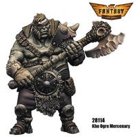 FLM28114 Khe Ogre Mercenary Figure Kit 28mm Heroic Scale Miniature Unpainted