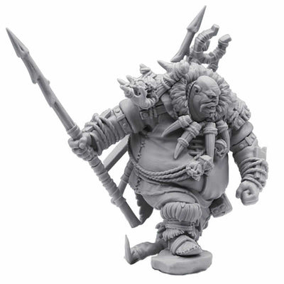 FLM28115 Ogre Ishtar The Hunter Figure Kit 28mm Heroic Scale Miniature Unpainted