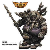 FLM28115 Ogre Ishtar The Hunter Figure Kit 28mm Heroic Scale Miniature Unpainted