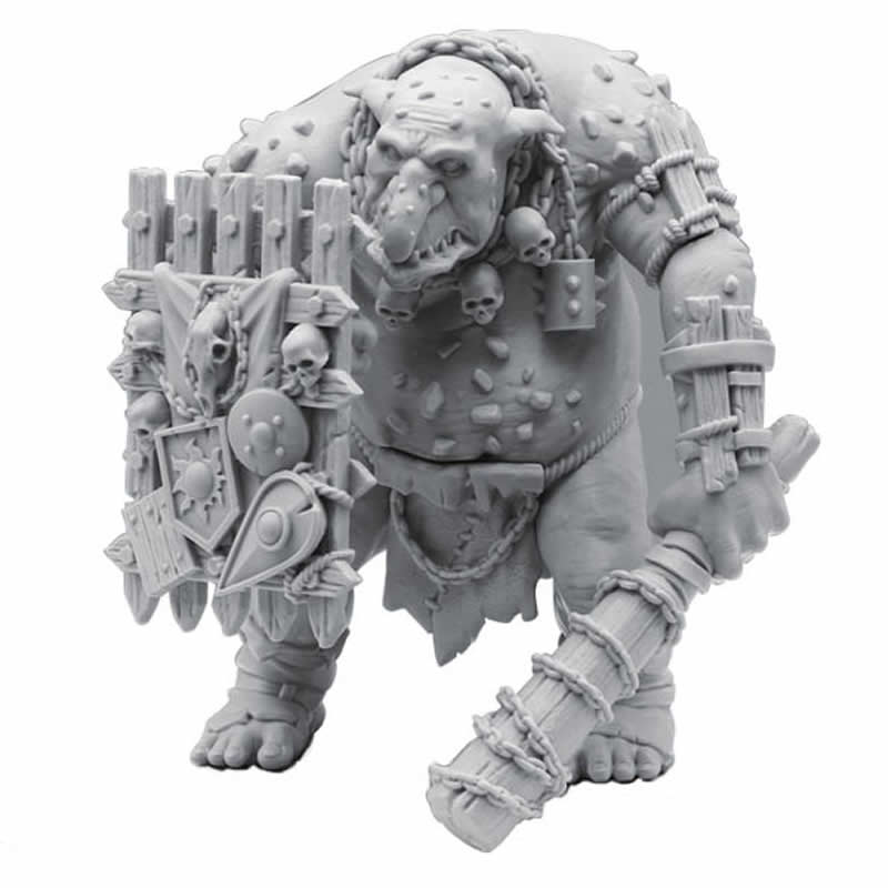 FLM28117 Mountain Troll Figure Kit 28mm Heroic Scale Miniature Unpainted