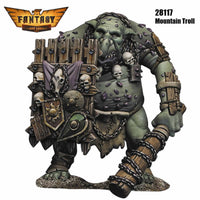 FLM28117 Mountain Troll Figure Kit 28mm Heroic Scale Miniature Unpainted