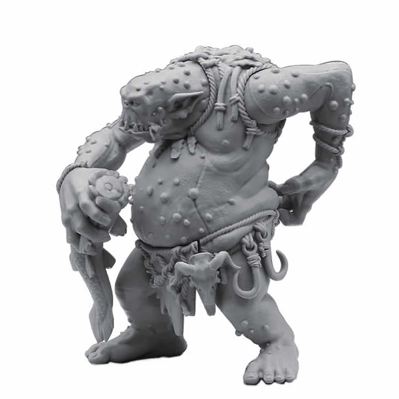 FLM28118 Swamp Troll Figure Kit 28mm Heroic Scale Miniature Unpainted