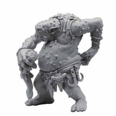 FLM28118 Swamp Troll Figure Kit 28mm Heroic Scale Miniature Unpainted