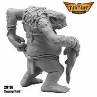 FLM28118 Swamp Troll Figure Kit 28mm Heroic Scale Miniature Unpainted
