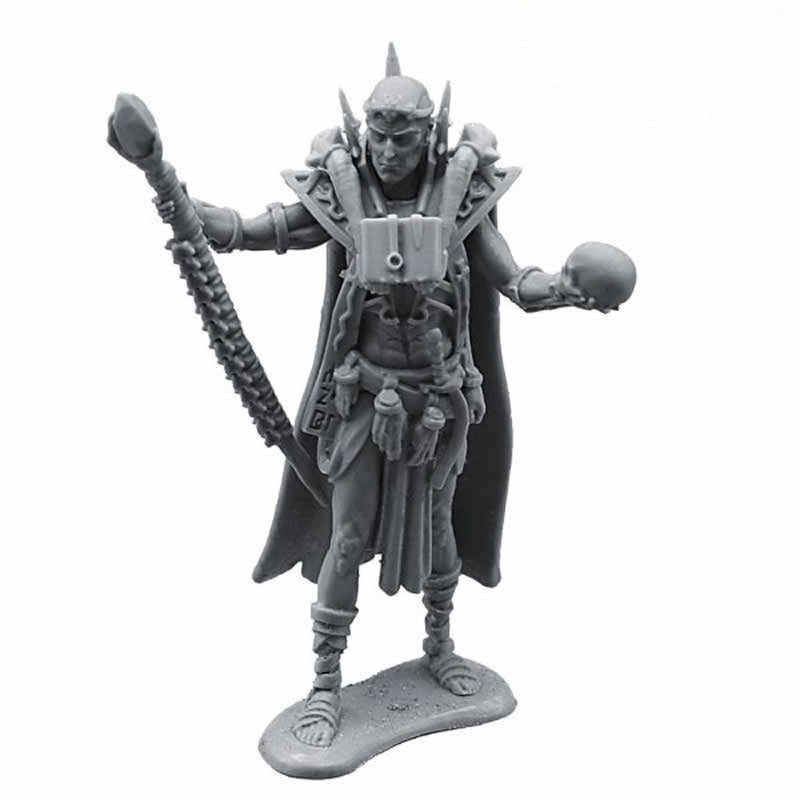 FLM28120 Necromancer Figure Kit 28mm Heroic Scale Miniature Unpainted