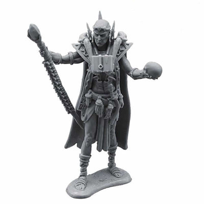 FLM28120 Necromancer Figure Kit 28mm Heroic Scale Miniature Unpainted