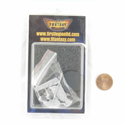 FLM28124 Sorceress Figure Kit 28mm Heroic Scale Miniature Unpainted