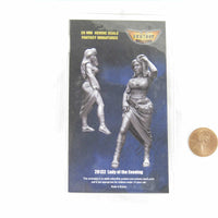 FLM28132 Lady of the Evening Figure Kit 28mm Heroic Scale Miniature Unpainted