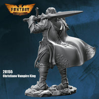 FLM28155 Christiano Vampire King Figure Kit 28mm Heroic Scale Miniature Unpainted