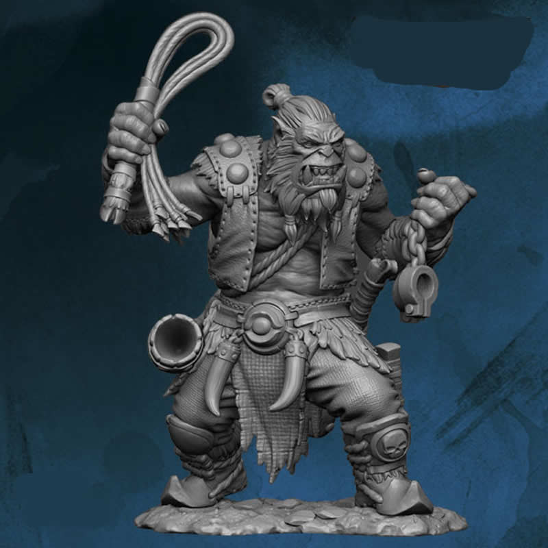 FLM28178 Orc Slaver Figure Kit 28mm Heroic Scale Miniature Unpainted