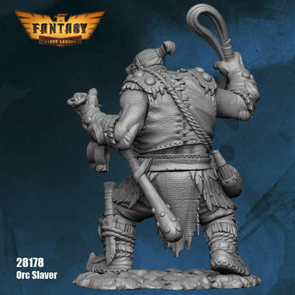 FLM28178 Orc Slaver Figure Kit 28mm Heroic Scale Miniature Unpainted