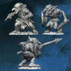 FLM28GOB02 Goblin Warriors 3 Different Goblins Figure Kit 28mm Heroic Scale Miniature Unpainted