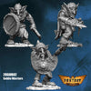 FLM28GOB02 Goblin Warriors 3 Different Goblins Figure Kit 28mm Heroic Scale Miniature Unpainted