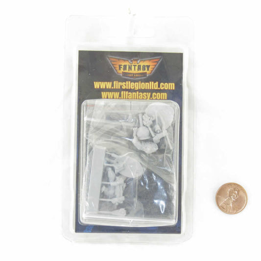 FLMKS02R Kobold Carrying Wood and Kobold with Pot Figure Kit 28mm Heroic Scale Miniature Unpainted