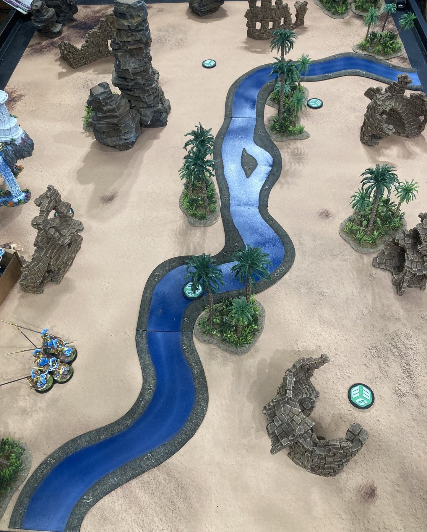Sandy Dunes - Neoprene Battle Mat