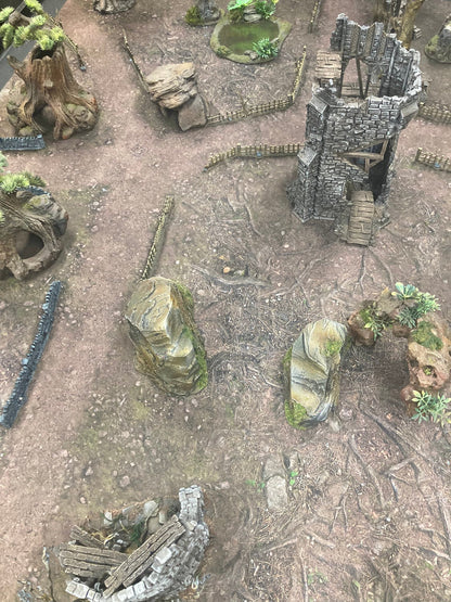 Deep Forest Neoprene Battle Mat – Tabletop Wargaming & RPG Play Mat