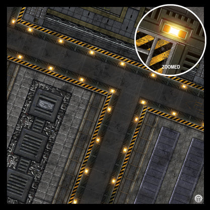 Mats by Mars: Factory Floor Tabletop Wargaming Play Mat