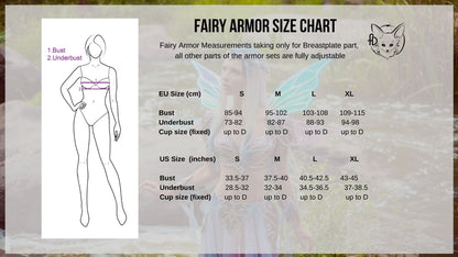 Fairy Armor Pre Made Painting Kit Armor set - Custom Made