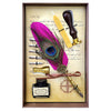 Peacock Feather Quill Dip Pen Set - Feather Quill Pen Dip Set – Style 4