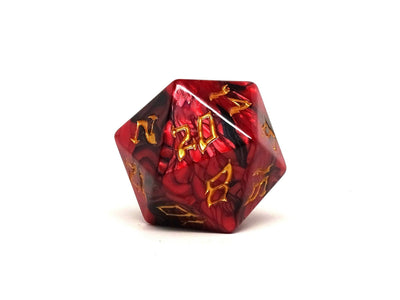 48mm Dice of the Giants - Fire Giant D20