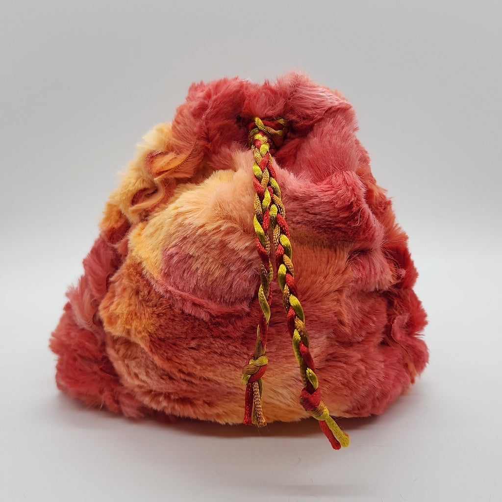 Fireball Minky Dice Bag