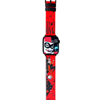 DC - Harley Quinn Mad Love Leather Smartwatch Band