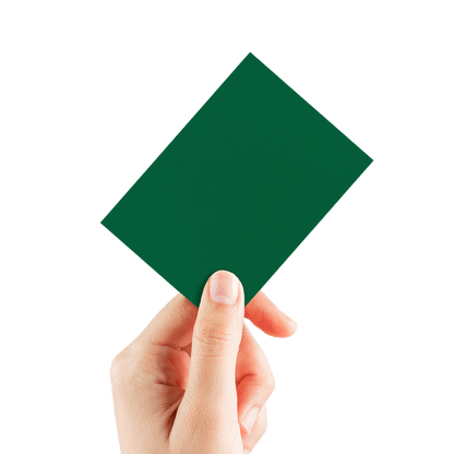 ECLIPSE® Gloss Standard DECK PROTECTOR® Sleeves: Forest Green - 105ct