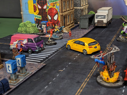 Modern City 1 Neoprene Battle Mat – Urban Wargaming & RPG Play Mat