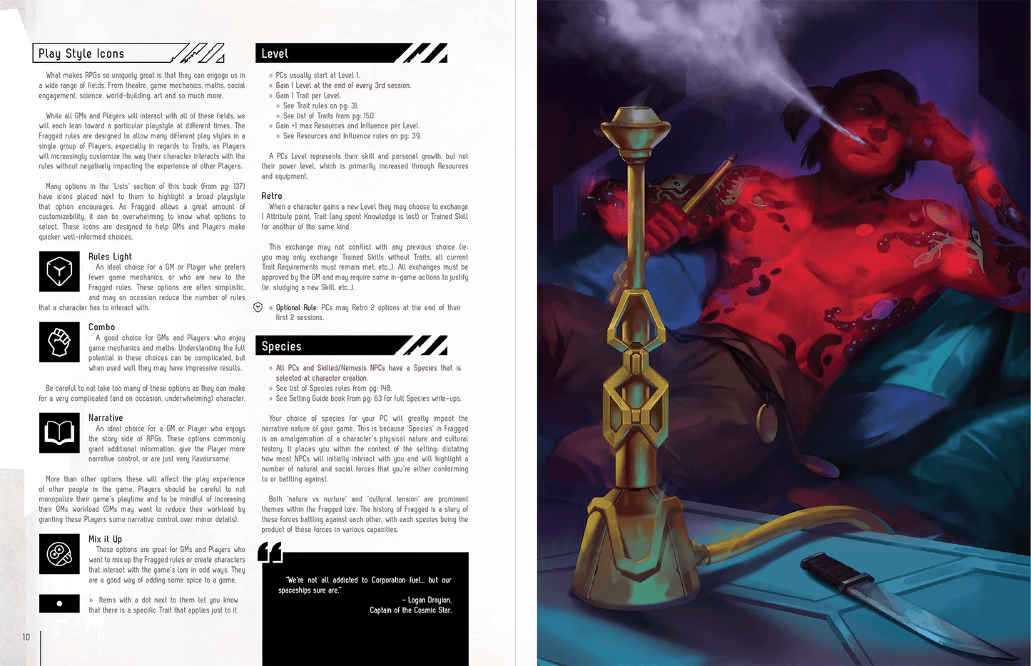 Fragged Empire 2nd Edition: Rule Book