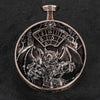 Unique Metal DND Spinning Dice Pocket Watch