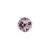 Frozen Blossom - 7 Piece DnD Dice Set | Acrylic RPG Gaming Dice