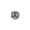 Frozen Blossom - 7 Piece DnD Dice Set | Acrylic RPG Gaming Dice