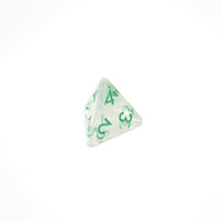 Frosted Meadow - 7 Piece DnD Dice Set | Acrylic RPG Gaming Dice